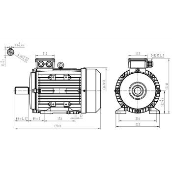 Silnik elektryczny 11,0kW 1400 obr/min. 132 B3